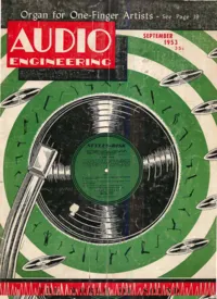 Audio - September 1953