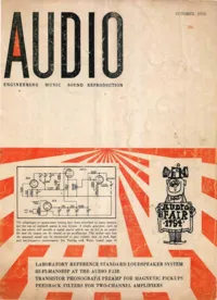 Audio - November 1954