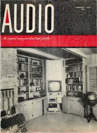 Audio - January 1959