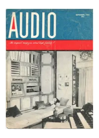Audio - September 1961