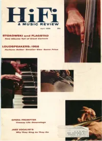 HiFi Stereo Review - April 1958