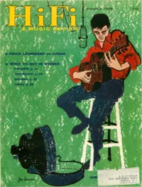 HiFi Stereo Review - September 1958