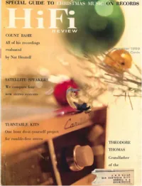 HiFi Stereo Review - December 1959