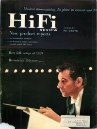 HiFi Stereo Review - January 1960