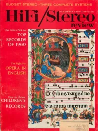 HiFi Stereo Review - December 1960