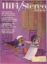 HiFi Stereo Review - November 1961