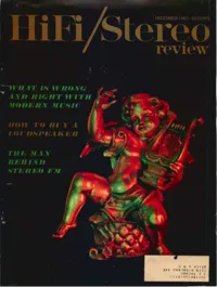 HiFi Stereo Review - December 1961