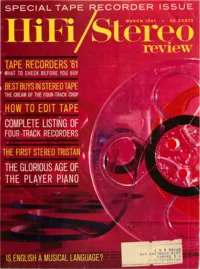 HiFi Stereo Review - March 1961