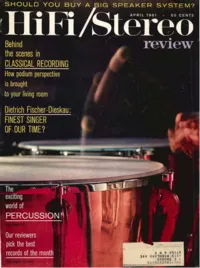 HiFi Stereo Review - April 1961