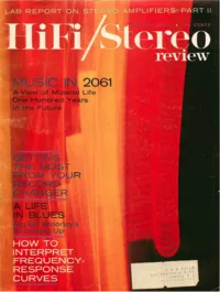 HiFi Stereo Review - August 1961