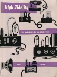 High Fidelity - August 1955