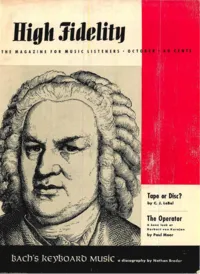 High Fidelity - October 1957
