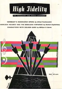 High Fidelity - May 1958