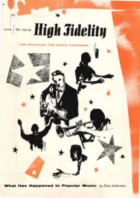 High Fidelity - June 1958