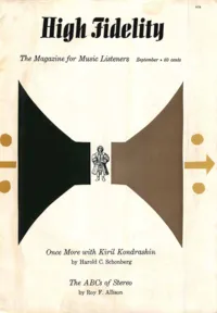 High Fidelity - September 1958